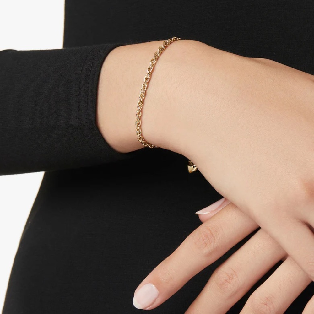 Ana Luisa Lisa Elegant Gold Chain Bracelet Gold